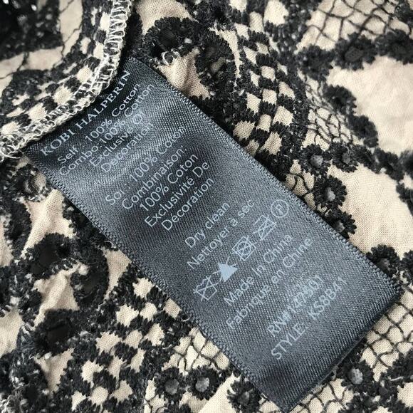 Kobi Halperin Cassandra Eyelet Peasant Blouse - Picture 8 of 8